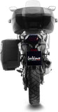 Échappement Sans Homologation Sonore Lv-14 Acier Embout Carbon Fiber - Leovince Compatible Avec Honda Xl 750 Transalp Urban (2023-2024)