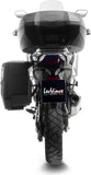 Exhaust Tip With Noise Certification Lv-14 Stainless Steel Carbon Fiber End Cap - Leovince Compatible With Honda Xl 750 Transalp Urban (2023-2024)