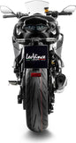 Système D'Échappement Homologué Au Niveau Sonore Lv-14 R Titanium Embout Carbon Fiber - Leovince Compatible Avec Kawasaki Ninja 1000 Sx (2020-2024)