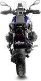 Système D'Échappement Homologué Au Niveau Sonore Lv-14 Acier Noir Embout Carbon Fiber - Leovince Compatible Avec Bmw R 1300 Gs (2023-2026)