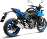 Système D'Échappement Complet Non Catalysé Et Sans Homologation Acoustique Lv-14 R Acier Embout Carbon Fiber - Leovince Compatible Avec Suzuki Gsx 8R (2024)