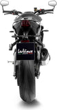 Système D'Échappement Complet Non Catalysé Et Sans Homologation Acoustique Lv-14 R Acier Embout Carbon Fiber - Leovince Compatible Avec Triumph Street Triple 765 R - Rs (2023-2024)
