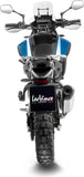 Échappement Sans Homologation Sonore Lv-14 Acier Embout Carbon Fiber - Leovince Compatible Avec Cfmoto 450 Mt (2025-2026)