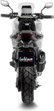 Échappement Sans Homologation Sonore Lv-14 R Acier Noir Embout Carbon Fiber - Leovince Compatible Avec Honda Forza 750 (2025-2026)