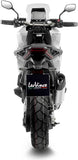 Système D'Échappement Homologué Au Niveau Sonore Lv-14 R Acier Embout Carbon Fiber - Leovince Compatible Avec Honda Forza 750 (2021-2024)