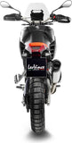 Échappement Sans Homologation Sonore Lv-14 Titanium Embout Carbon Fiber - Leovince Compatible Avec Aprilia Tuareg 660 (2025-2026)