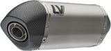 Système D'Échappement Homologué Au Niveau Sonore Lv-14 Titanium Embout Carbon Fiber - Leovince Compatible Avec Aprilia Tuareg 660 (2022-2024)