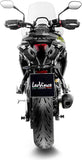 Système D'Échappement Homologué Au Niveau Sonore Lv-14 Titanium Embout Carbon Fiber - Leovince Compatible Avec Triumph Tiger 800 Sport (2024-2026)