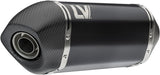 Exhaust Tip With Noise Certification Lv-14 Steel Black Carbon Fiber End Cap - Leovince Compatible With Triumph Tiger 1200 Gt (2025-2026)