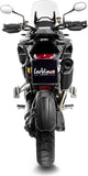 Exhaust Tip With Noise Certification Lv-14 Steel Black Carbon Fiber End Cap - Leovince Compatible With Triumph Tiger 1200 Gt (2025-2026)