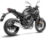 Échappement Sans Homologation Sonore Lv-14 R Titanium Embout Carbon Fiber - Leovince Compatible Avec Yamaha Mt-07 (2025-2026)