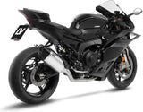 Système D'Échappement Complet Non Catalysé Et Sans Homologation Acoustique Lv-14 R Titanium Embout Carbon Fiber - Leovince Compatible Avec Yamaha Yzf-R9 900 (2025-2026)