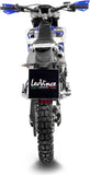 Système D'Échappement Homologué Au Niveau Sonore X-Fight Acier Embout Acier - Leovince Compatible Avec Sherco 50 Se-R (2021-2024)