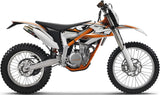 Double Sortie D'Échappement Homologuée Au Niveau Sonore Deeptone Acier - Gpr Compatible Avec Ktm Freeride 350 4T (2012-2017)