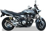 Double Sortie D'Échappement Homologuée Au Niveau Sonore Deeptone Acier - Gpr Compatible Avec Yamaha Xjr 1300 (1999-2006)