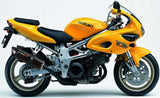 Double Sortie D'Échappement Homologuée Au Niveau Sonore Furore Aluminium Noir - Gpr Compatible Avec Suzuki Tl 1000 S (1998-2003)