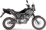Double Sortie D'Échappement Homologuée Au Niveau Sonore Furore Aluminium Noir - Gpr Compatible Avec Yamaha Xt 660 Z Ténéré (2008-2016)