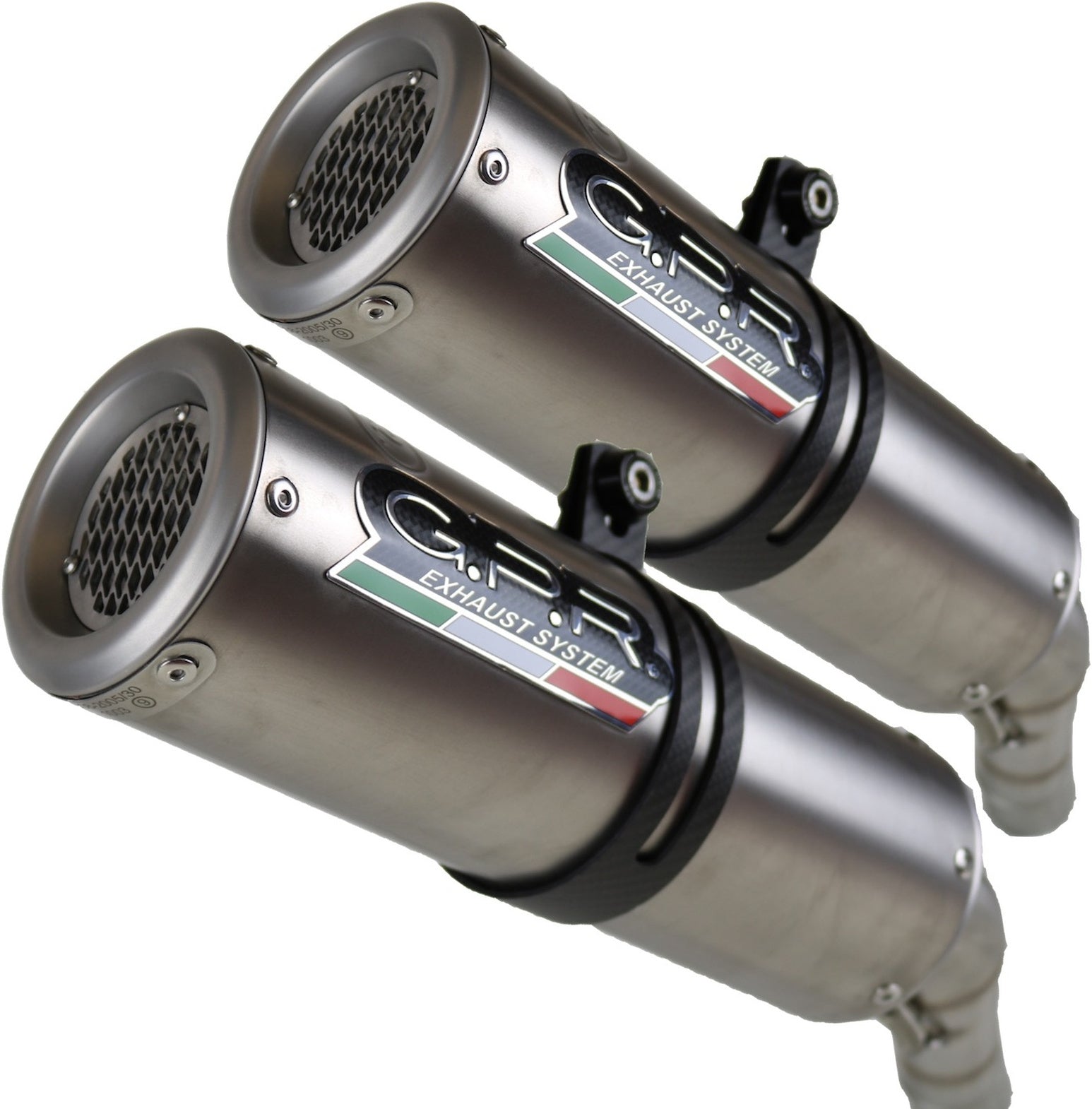 Dual Exhaust System With Sound Certification M3 Stainless Steel - Gpr Compatible With Triumph Speed Triple 1050 (2016-2020)