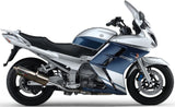 Double Sortie D'Échappement Homologuée Au Niveau Sonore Trioval Acier - Gpr Compatible Avec Yamaha Fjr 1300 (2001-2005)