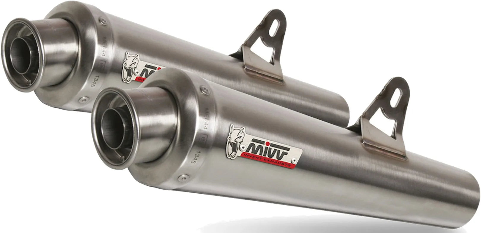 Double Sortie D'Échappement Homologuée Au Niveau Sonore X-Cone Acier - Mivv Compatible Avec Suzuki Gsr 600 (2006-2010)