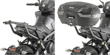 Monolock Black Top Case - 29 Lt Technopolymer - Givi Compatible With Yamaha Mt-09 (2017-2020)