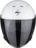 Casque Urban Pour Moto Scorpion Exo Exo-230 Polycarbonate Blanc Solid Taille Xxl