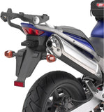 Top Case Monolock Argent 32 Lt Technopolymères - Givi Compatible Avec Honda Hornet 600 (2003-2006)