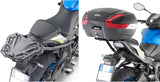 Monolock Vision Black Top Case - 34 Lt Vision Technopolymer - Givi Compatible With Suzuki Gsx-S 1000 (2021-2024)