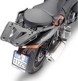 Monokey Trekker Alaska Black Aluminium Top Case - 56 Lt Trekker Alaska Aluminium - Givi Compatible With Suzuki 1300 Hayabusa (2021-2024)