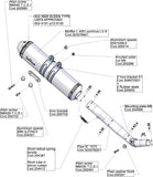 Système D'Échappement Homologué Au Niveau Sonore Lv-X Aluminium Embout Acier - Leovince Compatible Avec Suzuki Dr 650 Se (1996-2015)