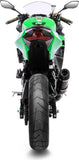 Échappement Sans Homologation Sonore Gp Corsa Evo Carbon Fiber - Leovince Compatible Avec Kawasaki Z 400 (2022-2023)
