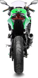 Échappement Sans Homologation Sonore Gp Corsa Carbon Fiber - Leovince Compatible Avec Kawasaki Ninja 400 (2022-2023)