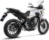 Échappement Sans Homologation Sonore Gp Corsa Evo Carbon Fiber - Leovince Compatible Avec Honda Nx 500 (2024-2026)
