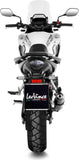 Échappement Sans Homologation Sonore Gp Corsa Carbon Fiber - Leovince Compatible Avec Honda Cb 500 X (2019-2023)