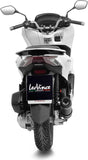 Système D'Échappement Complet Non Catalysé Et Sans Homologation Acoustique Gp Corsa Evo Carbon Fiber - Leovince Compatible Avec Honda Pcx 125 (2021-2024)