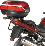 Monokey Black Top Bag - 40 Lt Nylon - Givi Compatible With Yamaha Fzs 1000 Fazer (2001-2002)