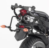 Monokey Trekker Black Aluminium Top Case - 46 Lt Trekker Aluminium - Givi Compatible With Yamaha Fz-6 - Fazer (2004-2006)