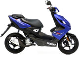 Système D'Échappement Complet Avec Catalyseur Et Homologation Acoustique Touring Acier - Leovince Compatible Avec Yamaha Aerox 50 Kat Liquid (2004-2012)