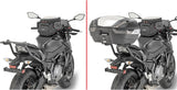 Monokey Black Top Bag - 40 Lt Nylon - Givi Compatible With Kawasaki Z 650 (2017-2019)