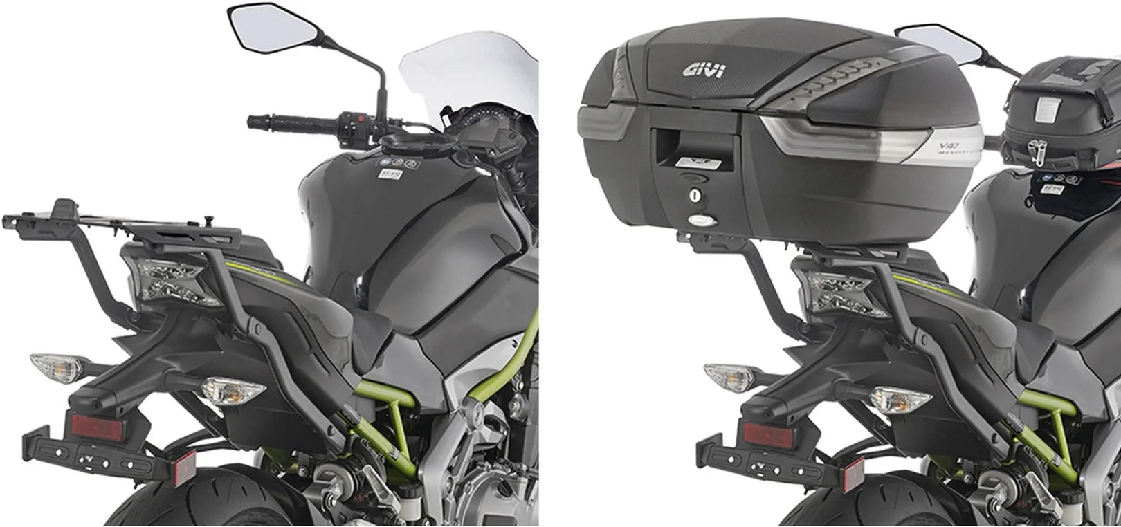 Top Case Monokey Trekker Outback Evo Smart Aluminium 42 Lt Trekker Outback Evo Smart Aluminium - Givi Compatible Avec Kawasaki Z 900 (2020-2024)