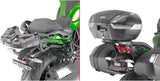 Monokey Trekker Alaska Aluminium Top Case - 44 Lt Trekker Alaska Aluminium - Givi Compatible With Kawasaki Ninja H2 Sx (2018-2024)