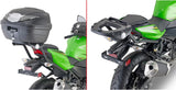 Monolock Simply Iv Black Top Case - 45 Lt Simply Iv Technopolymer - Givi Compatible With Kawasaki Ninja 400 (2018-2022)
