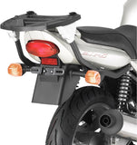 Monokey Carbon Look Tech Top Case - 47 Lt Technopolymer - Givi Compatible With Kawasaki Er-5 500 (2001-2007)