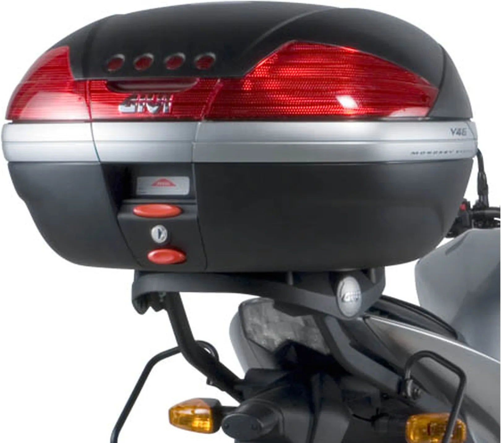 Top Case Monokey Trekker Dolomiti Aluminium 46 Lt Trekker Dolomiti Aluminium - Givi Compatible Avec Kawasaki Z 750 (2007-2014)