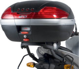 Monokey Silver Tech Top Case - 47 Lt Technopolymer - Givi Compatible With Kawasaki Z 1000 (2007-2009)