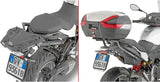 Monokey Trekker Dolomiti Black Aluminium Top Case - 30 Lt Trekker Dolomiti Aluminium - Givi Compatible With Bmw F 900 Xr (2020-2024)