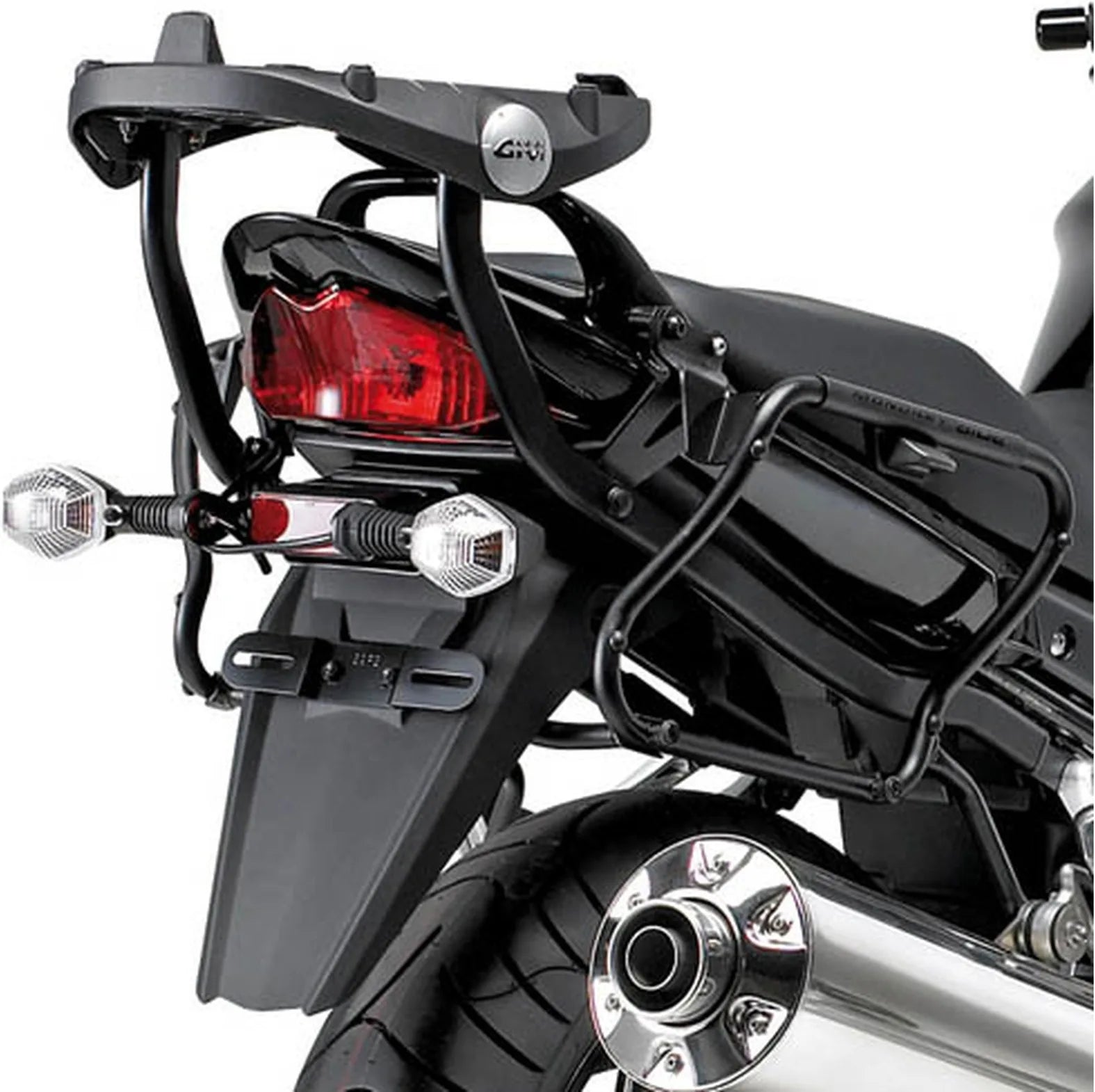 Top Case Monokey Noir 33 Lt Nylon - Givi Compatible Avec Suzuki Gsx 650 F (2008-2014)