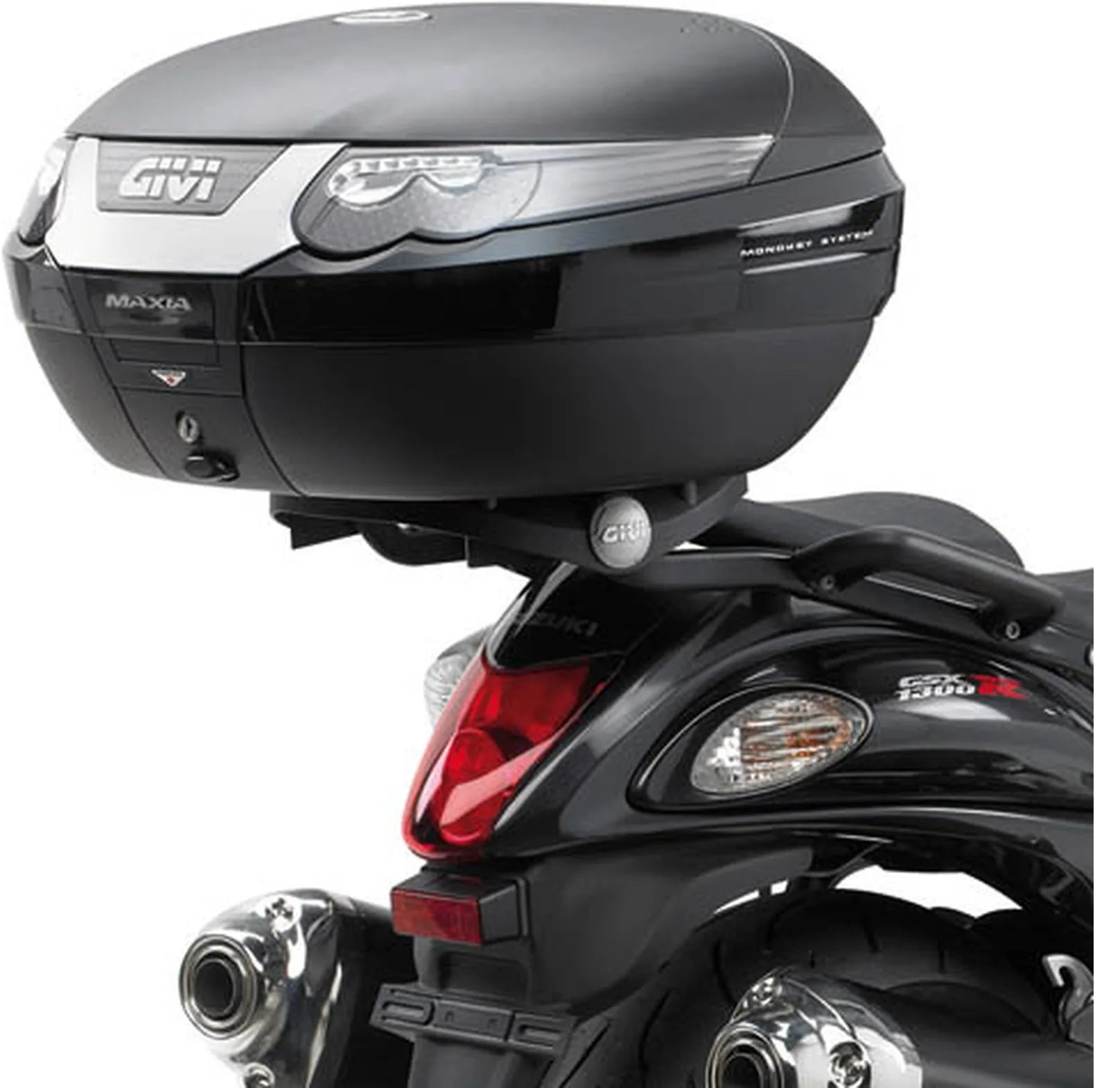 Valise Transport Animaux Monokey 33 Lt Nylon - Givi Compatible Avec Suzuki Gsx 1300 R Hayabusa (2008-2016)