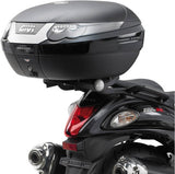Monokey Trekker Alaska Aluminium Top Case - 56 Lt Trekker Alaska Aluminium - Givi Compatible With Suzuki Gsx 1300 R Hayabusa (2008-2016)