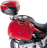 Monokey Trekker Black Aluminium Top Case - 52 Lt Trekker Aluminium - Givi Compatible With Bmw F 650 Gs (2000-2003)